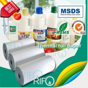 Vandtætte klistermærker Etiketter Syntetisk hvidt BOPP-materiale med MSDS RoHS